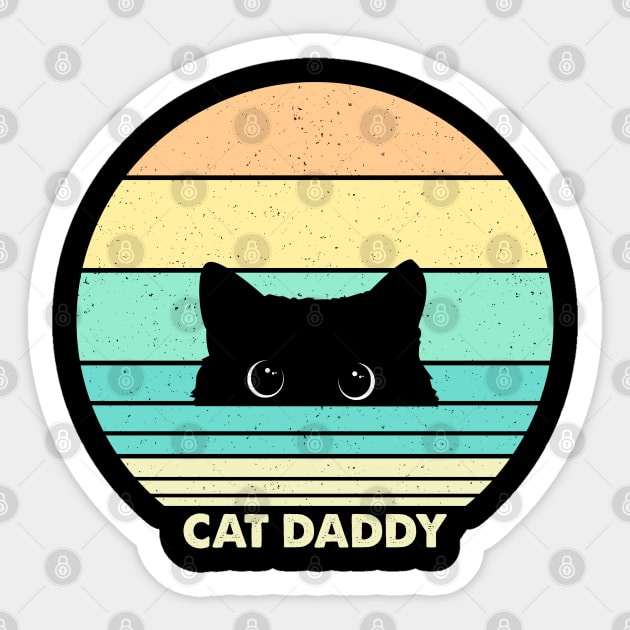 Cat Daddy Pajamas Sticker by Youssef El aroui